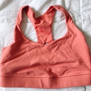 Coral Lululemon Bra